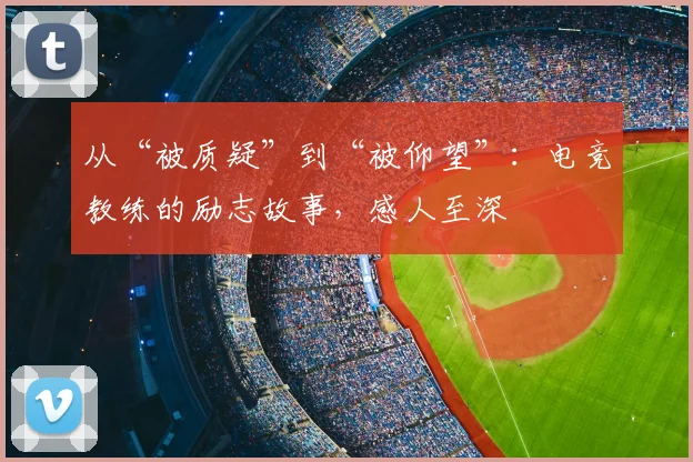 从“被质疑”到“被仰望”：电竞教练的励志故事，感人至深